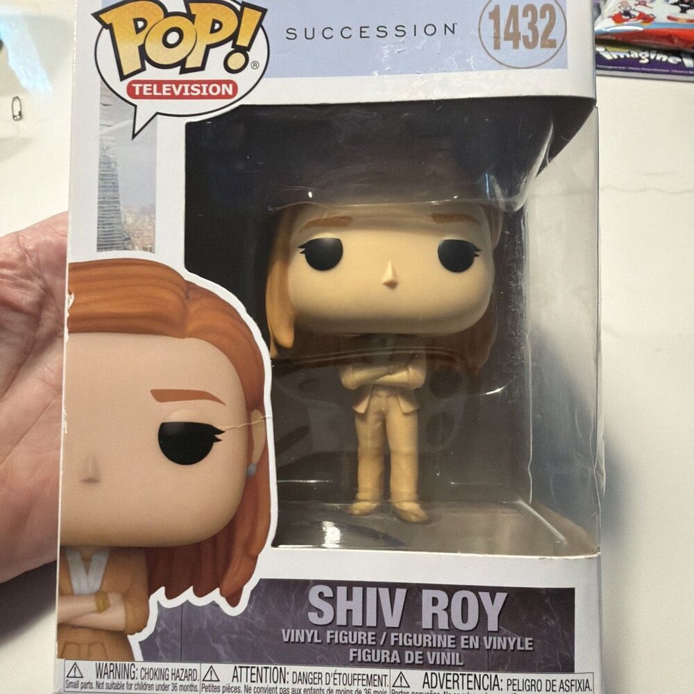 Funko Pop! Television Succession Shiv Roy #1432 Vinyl Figure New in Box